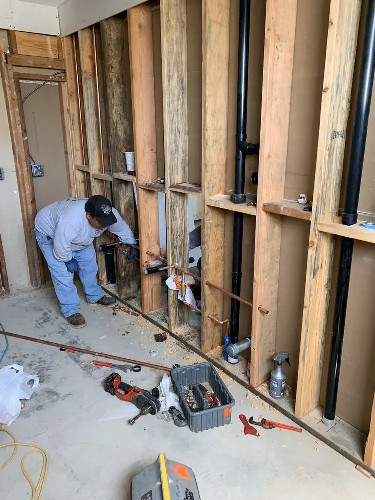 Commercial rough-in plumbing for Gas Line Repair in Aspen Hill
